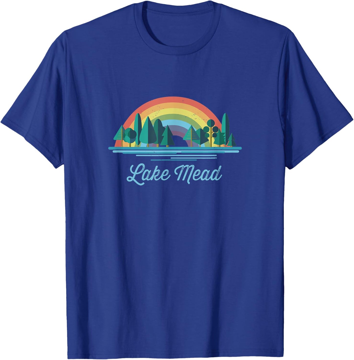 Lake Mead - Rainbow Lake Souvenir T-Shirt - T-Shirt | Royal