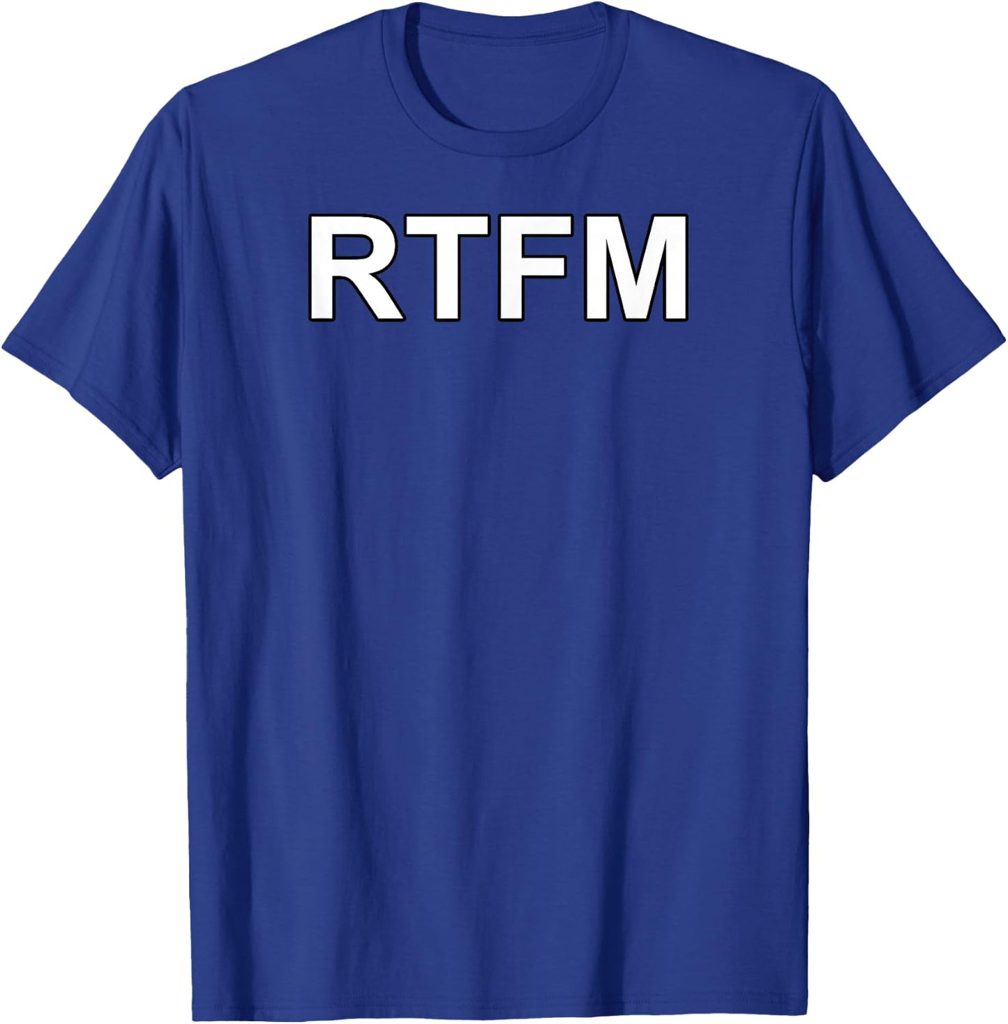 Rtfm T-Shirt - T-Shirt | Royal