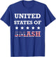 United States of Smash All Might Anime T-Shirt - T-Shirt | Royal
