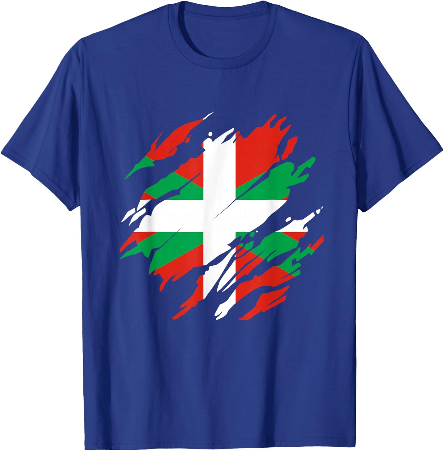 Basque Country Flag T-Shirt - T-Shirt | Royal
