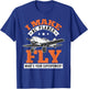 RC Plane I make RC Planes Fly Model Airplane Pilot T-Shirt - T-Shirt | Royal
