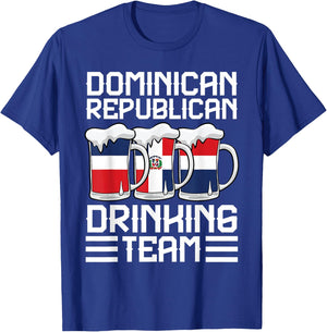Dominican Republican Drinking Dominican Republic T-Shirt - T-Shirt | Royal