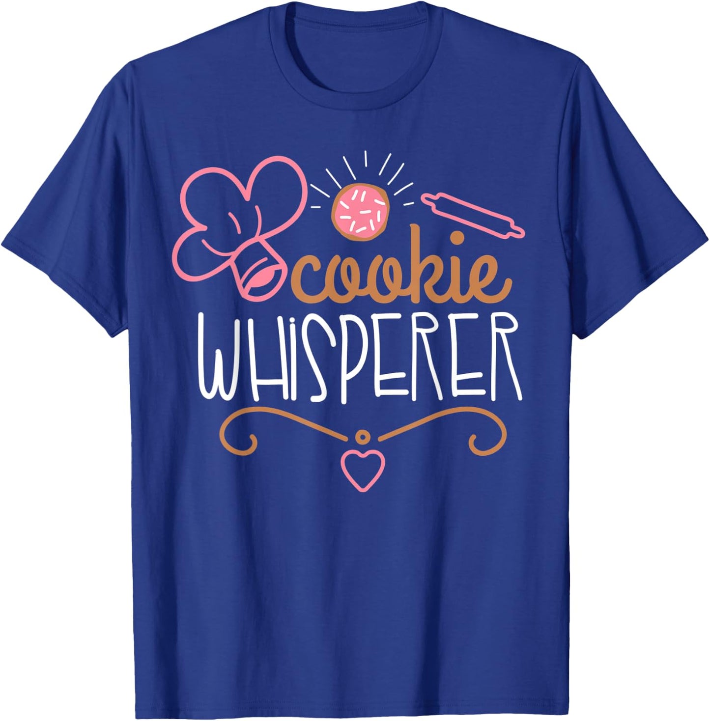 Cookie Whisperer Design Cookie Decorating Design T-Shirt - T-Shirt | Royal