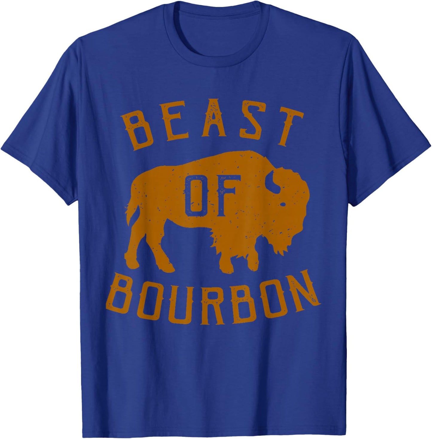 Beast of Bourbon Whiskey Drinker T-Shirt - T-Shirt | Royal