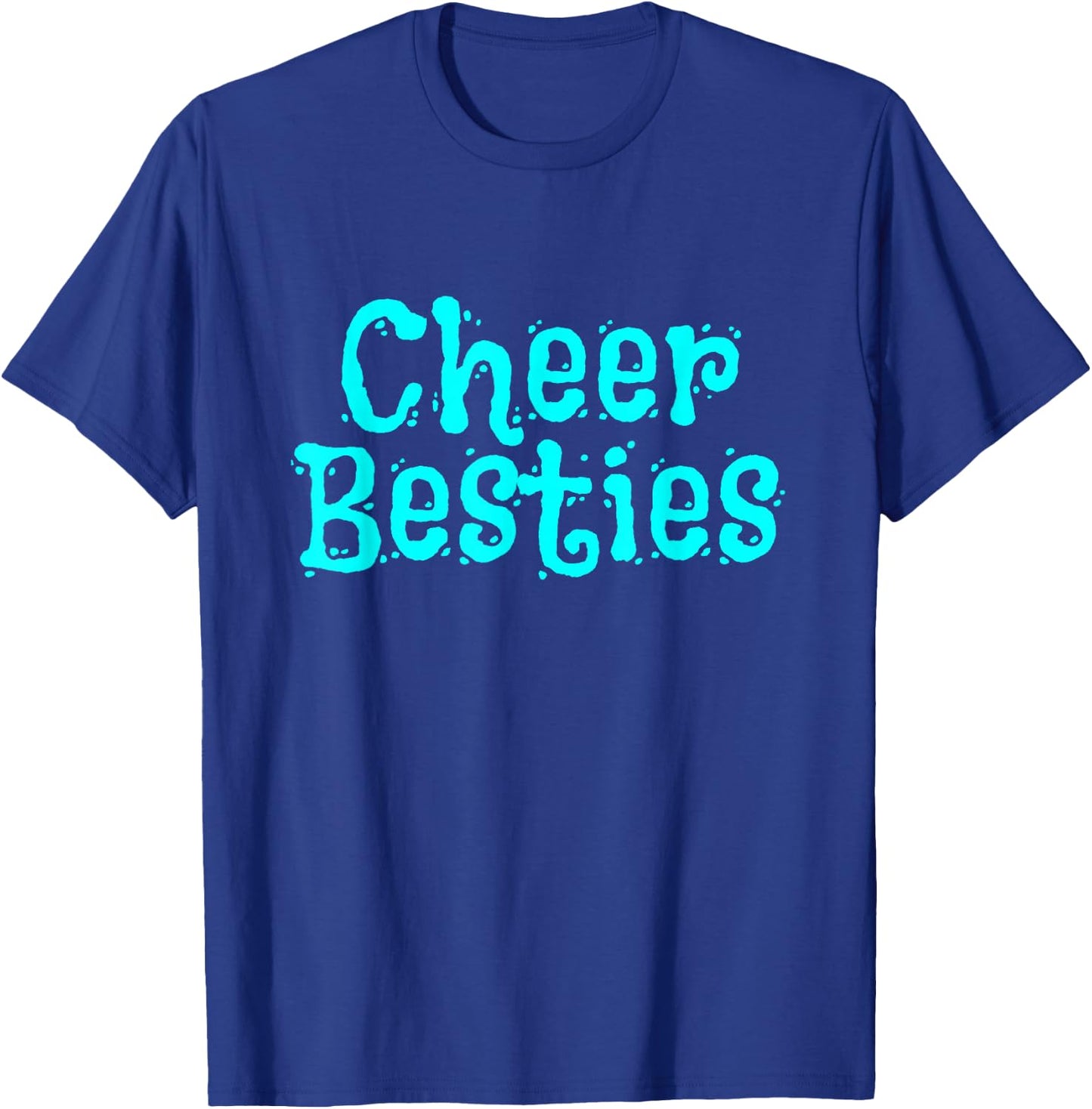 Best Cheer Friend Cheerleader Besties T-Shirt - T-Shirt | Royal