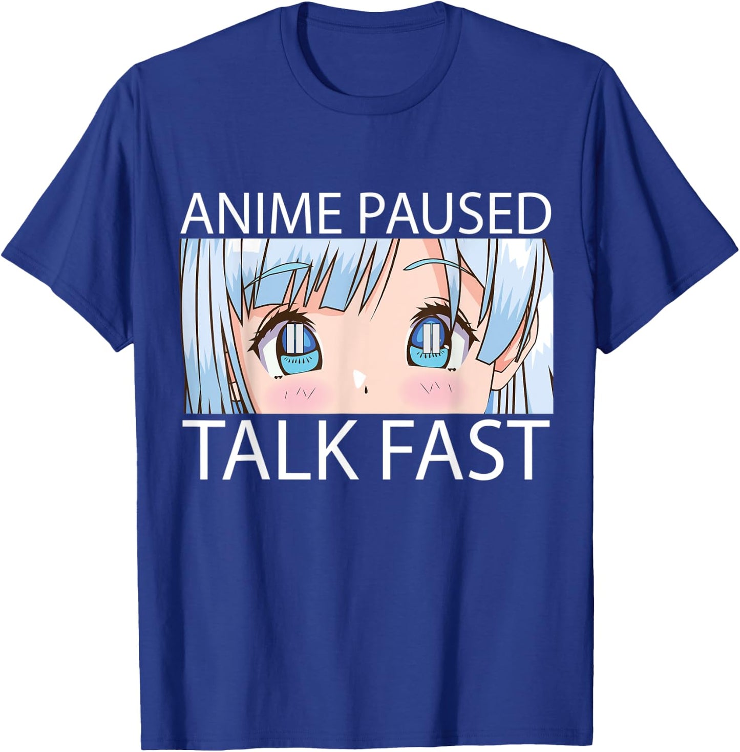 Anime Art Women Teen Girls Anime Merch Anime Lovers T-Shirt - T-Shirt | Royal
