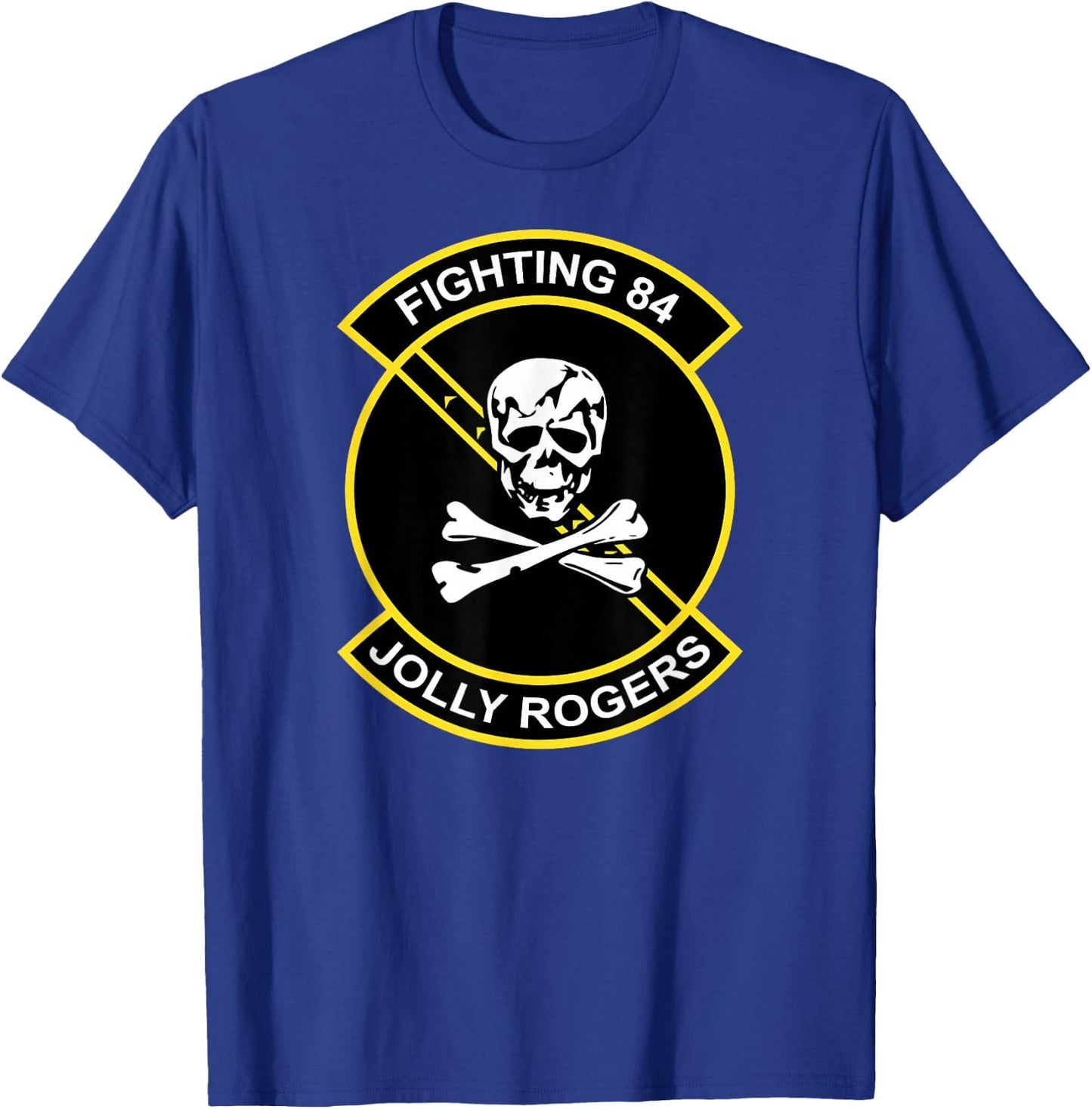 Fighting 84 Jolly Rogers T-Shirt - T-Shirt | Royal