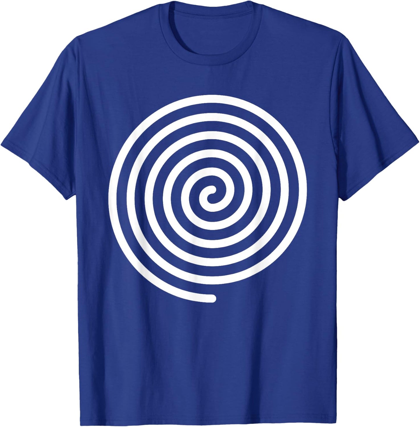 Hypnotic Spiral Gyro Graphic And Spinning Top Design Artist T-Shirt - T-Shirt | Royal