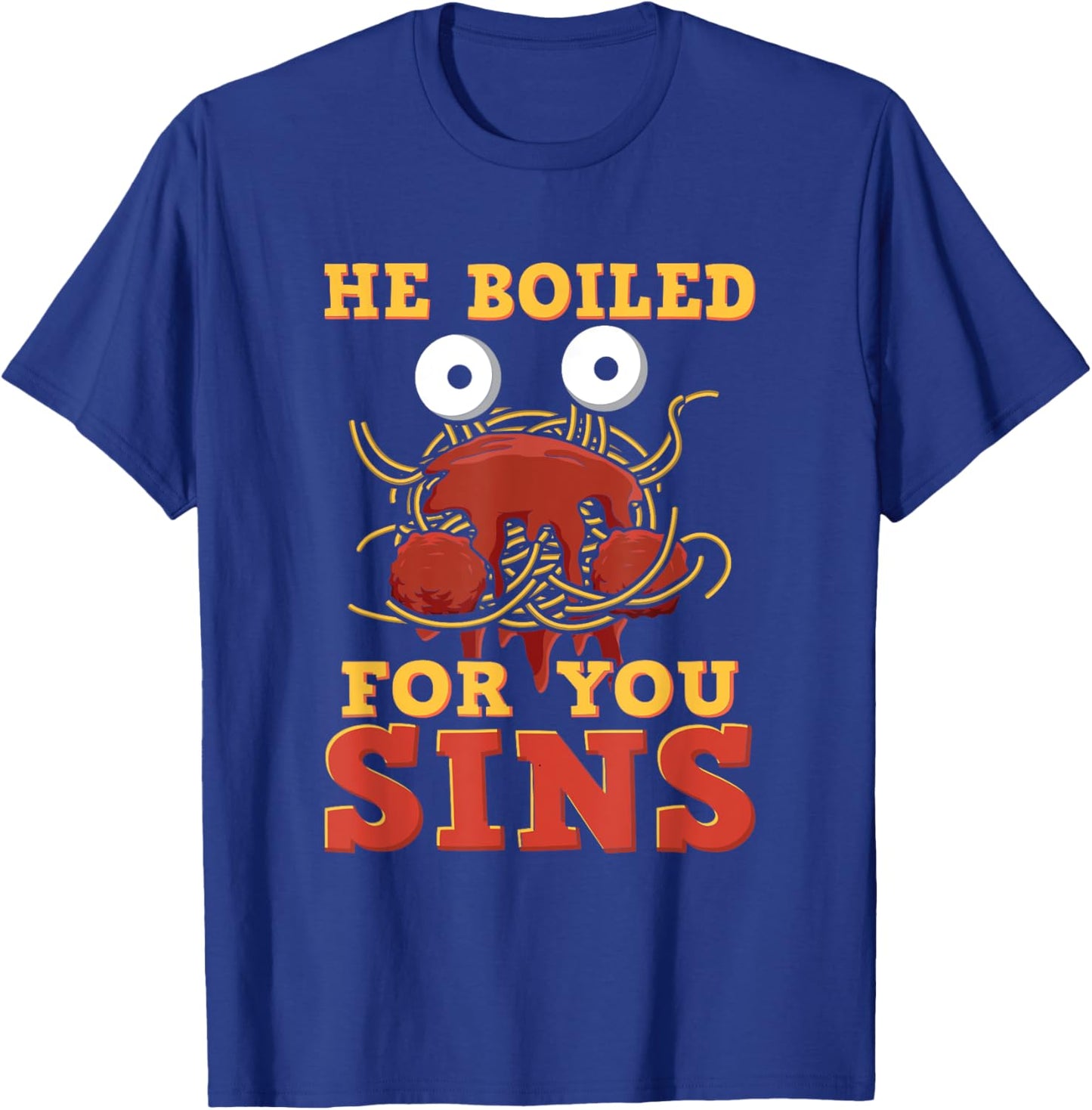 flying spaghetti monster - FSM T-Shirt - T-Shirt | Royal