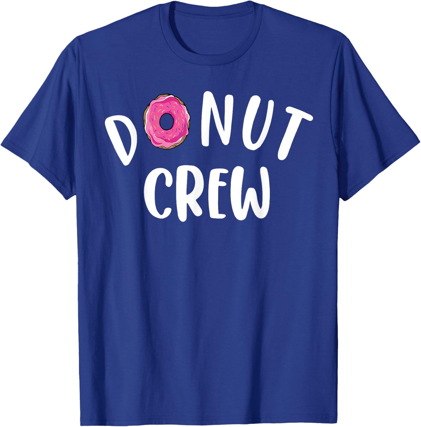 Funny Donut Crew Design Women Kids Donut Squad Lover T-Shirt - T-Shirt | Royal