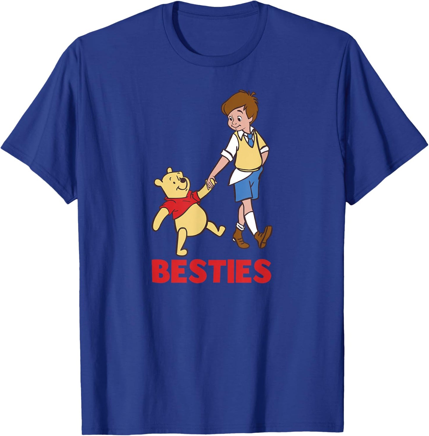 Winnie the Pooh - Christopher Robin Pooh Besties T-Shirt - T-Shirt | Royal
