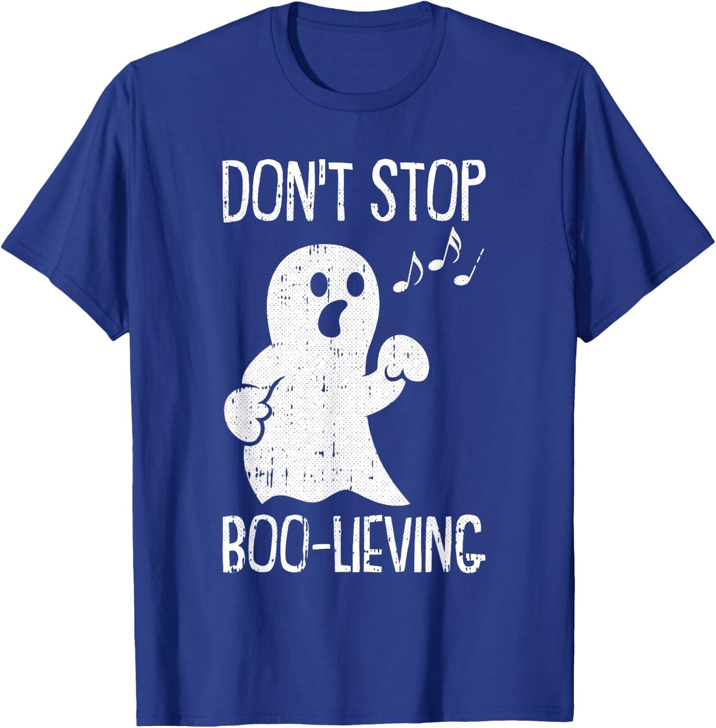 Ghost Boo Lazy Halloween Costume Funny Pun Ghoul Spirit T-Shirt - T-Shirt | Royal