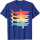 Retro Megalodon Tooth Shark T-Shirt - T-Shirt | Royal