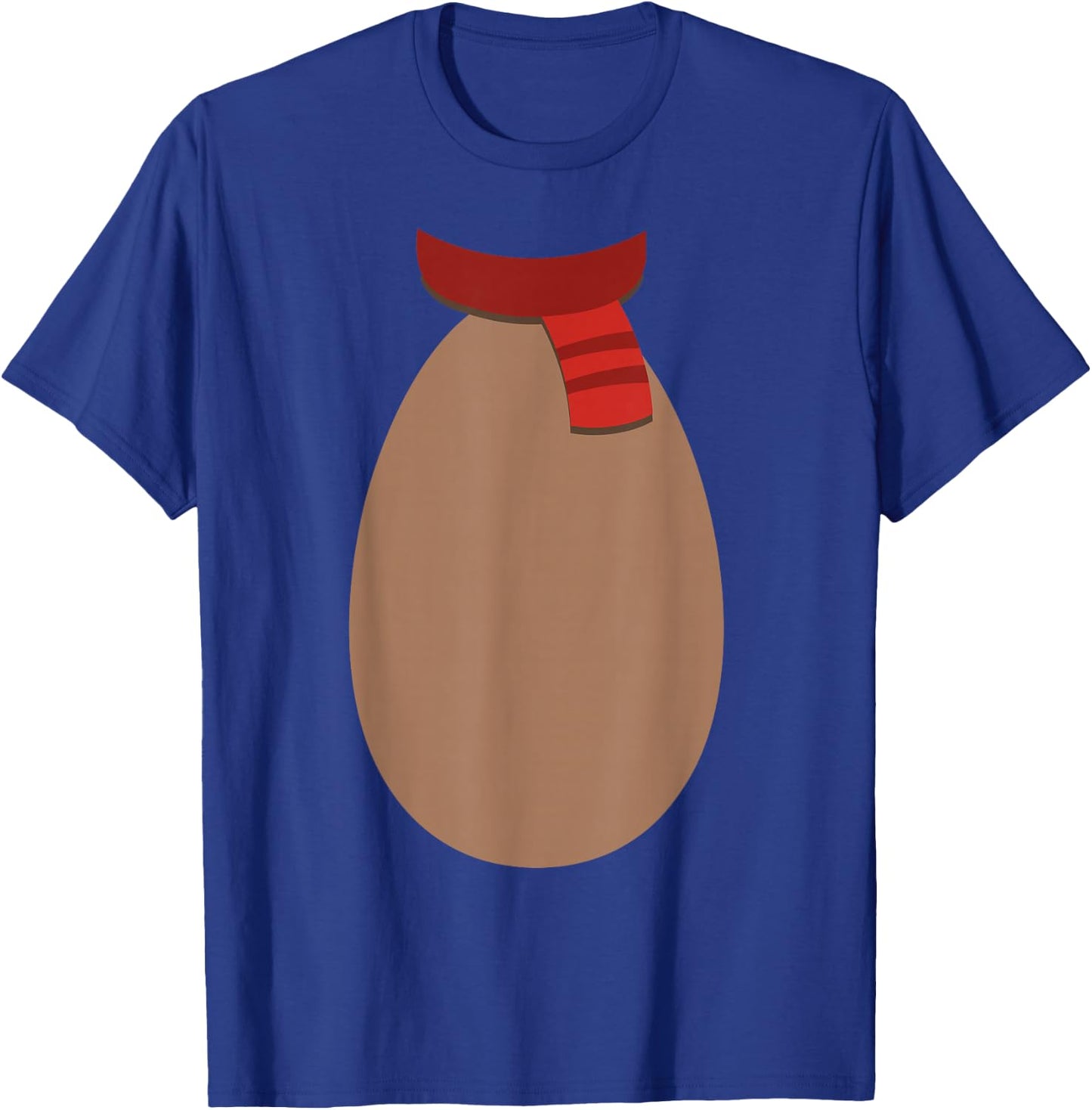Christmas Reindeer Shirt Rudolph Red Nose Costume Fun T-Shirt - T-Shirt | Royal