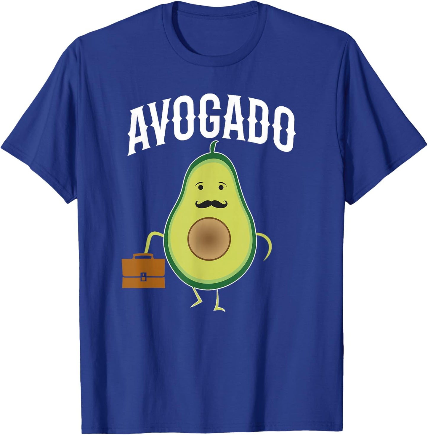 Avogado Abogado Spanish Lawyer Funny Pun Avocado Lover T-Shirt - T-Shirt | Royal