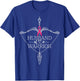 Husband Of A Warrior Breast Cancer Awareness Support Squad T-Shirt - T-Shirt | Royal