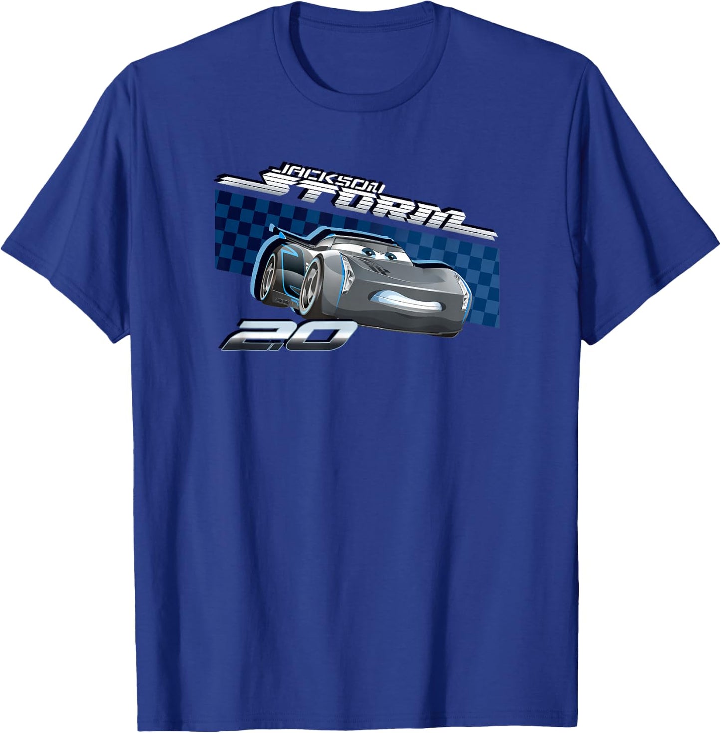 Disney Pixar Cars Jackson Storm 2.0 T-Shirt - T-Shirt | Royal
