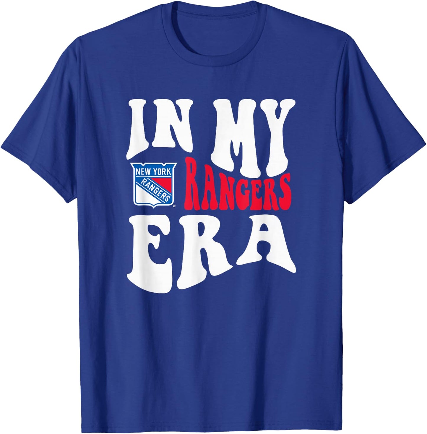 New York Rangers Era Officially Licensed T-Shirt - T-Shirt | Royal