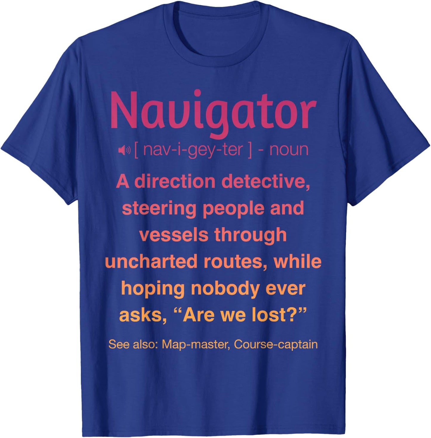 Navigator T-Shirt - T-Shirt | Royal