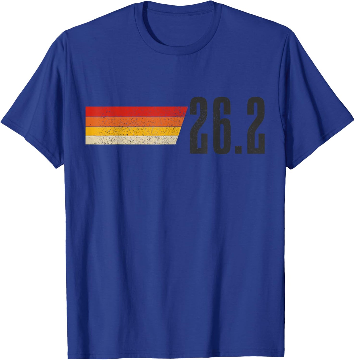 Marathon Running Vintage 26.2 Miles Retro Marathon Runner T-Shirt - T-Shirt | Royal