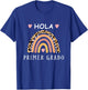Hola primer Grado Hello first grade Spanish Teacher school Men Women Kids T-Shirt - T-Shirt | Royal