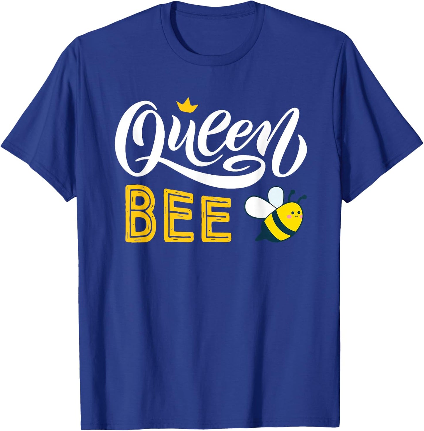 Beekeeper Queen Bee Cute Bees Honey Lover Queen Bee T-Shirt - T-Shirt | Royal