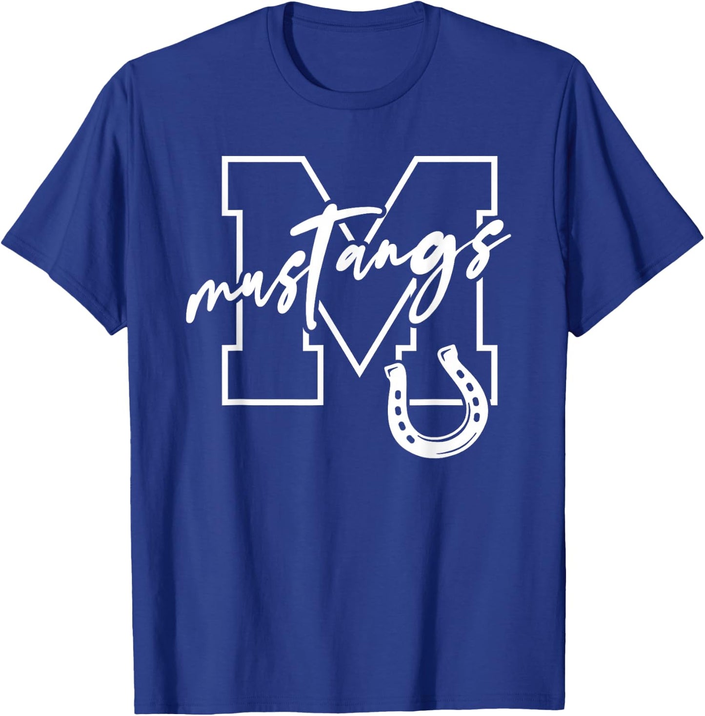 Mustangs T-Shirt - T-Shirt | Royal