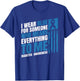 Diabetes Awareness Month Messy Bun Mother T1 T2 T-Shirt - T-Shirt | Royal
