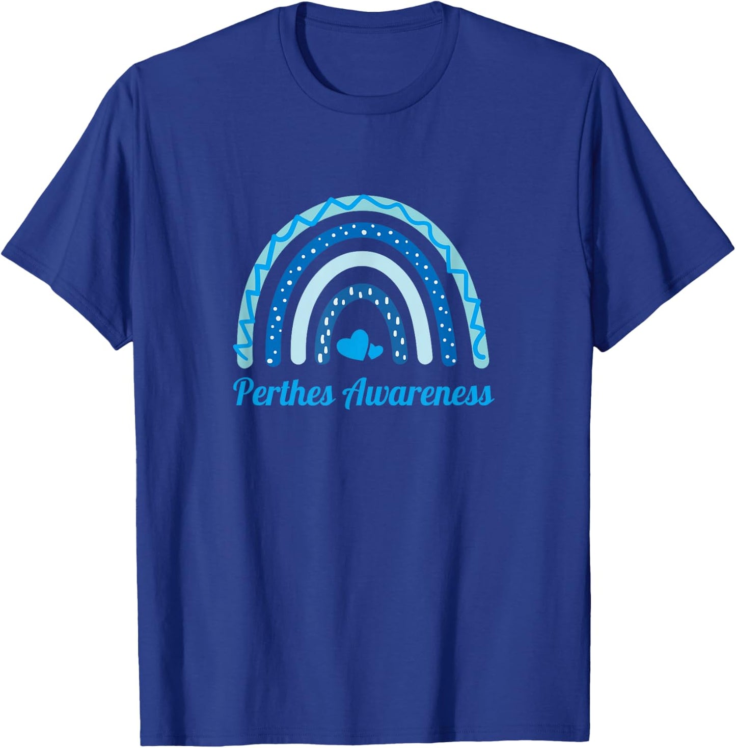 Rare Disease Awareness For Legg Calve Perthes Disease T-Shirt - T-Shirt | Royal