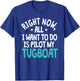 Tugboat Captain Pilot Vessel Ship Tug Boat Commander T-Shirt - T-Shirt | Royal