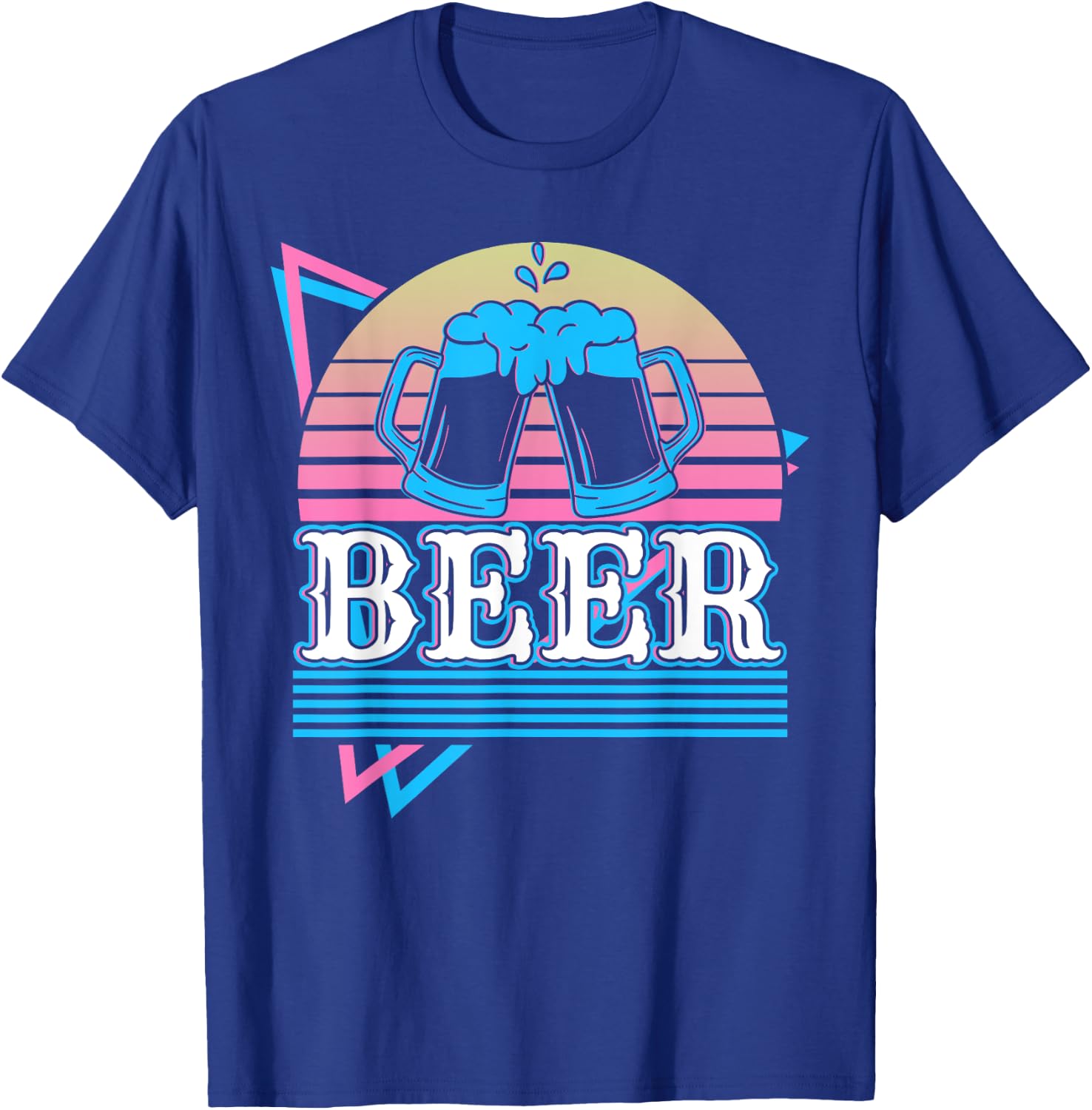 Beer Retro T-Shirt - T-Shirt | Royal