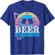 Beer Retro T-Shirt - T-Shirt | Royal