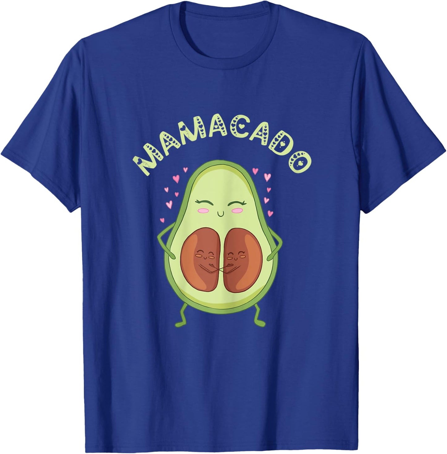 Mamacado Twin Birth Pregnancy Mom Pregnant Mama Avocado T-Shirt - T-Shirt | Royal