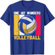 Vintage One Hit Wonders Volleyball Player Sports Coach Fans T-Shirt - T-Shirt | Royal