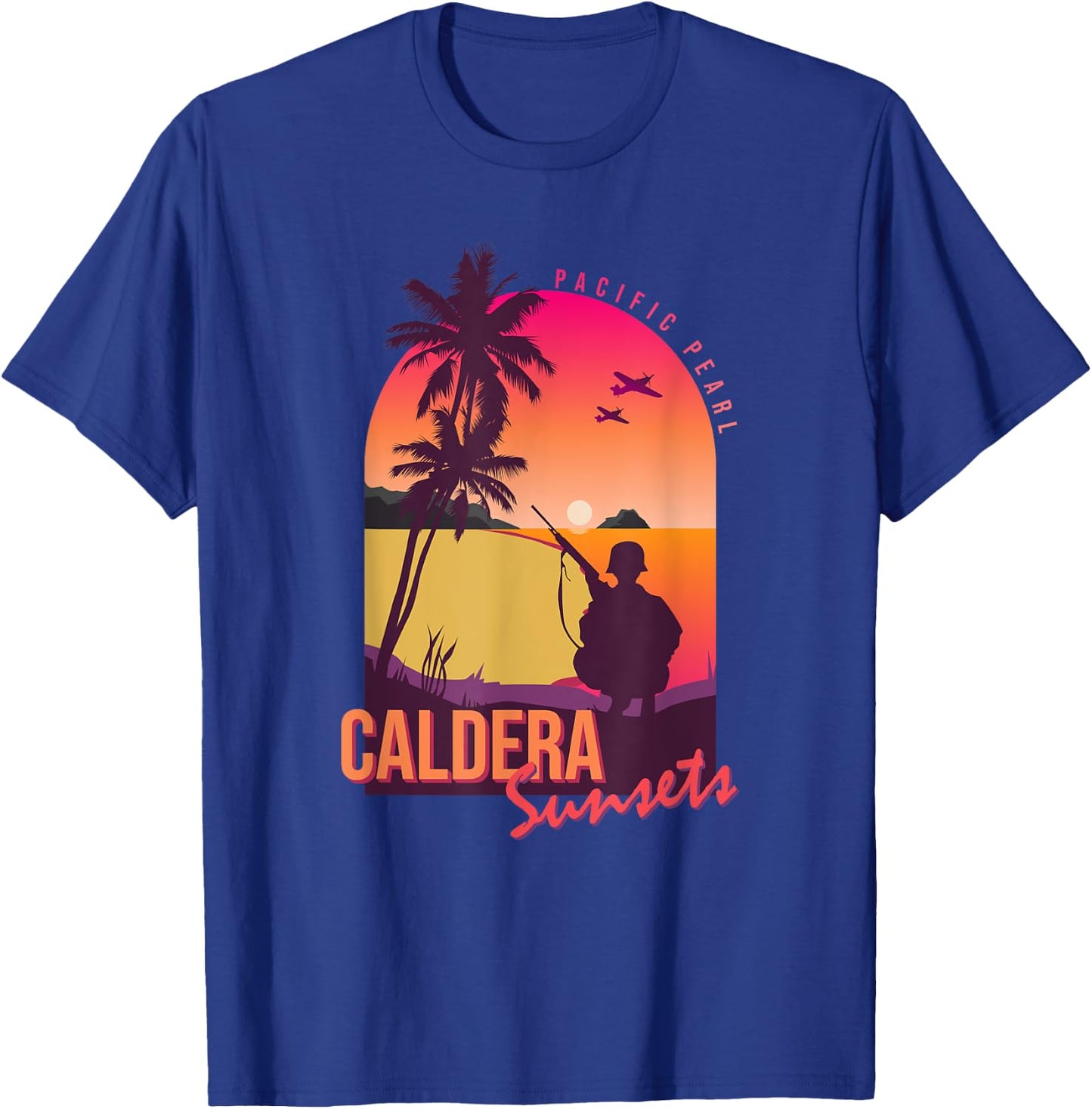 Warzone Pacific Pearl Sunsets Verdansk Gulag T-Shirt - T-Shirt | Royal