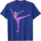 Figure Skating Ice Skating Ice Skates Girls Women T-Shirt - T-Shirt | Royal