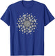 Diatom Mandala pretty black and white art T-Shirt - T-Shirt | Royal