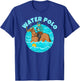 Water Polo Player on Horse Funny Water Polo T-Shirt - T-Shirt | Royal