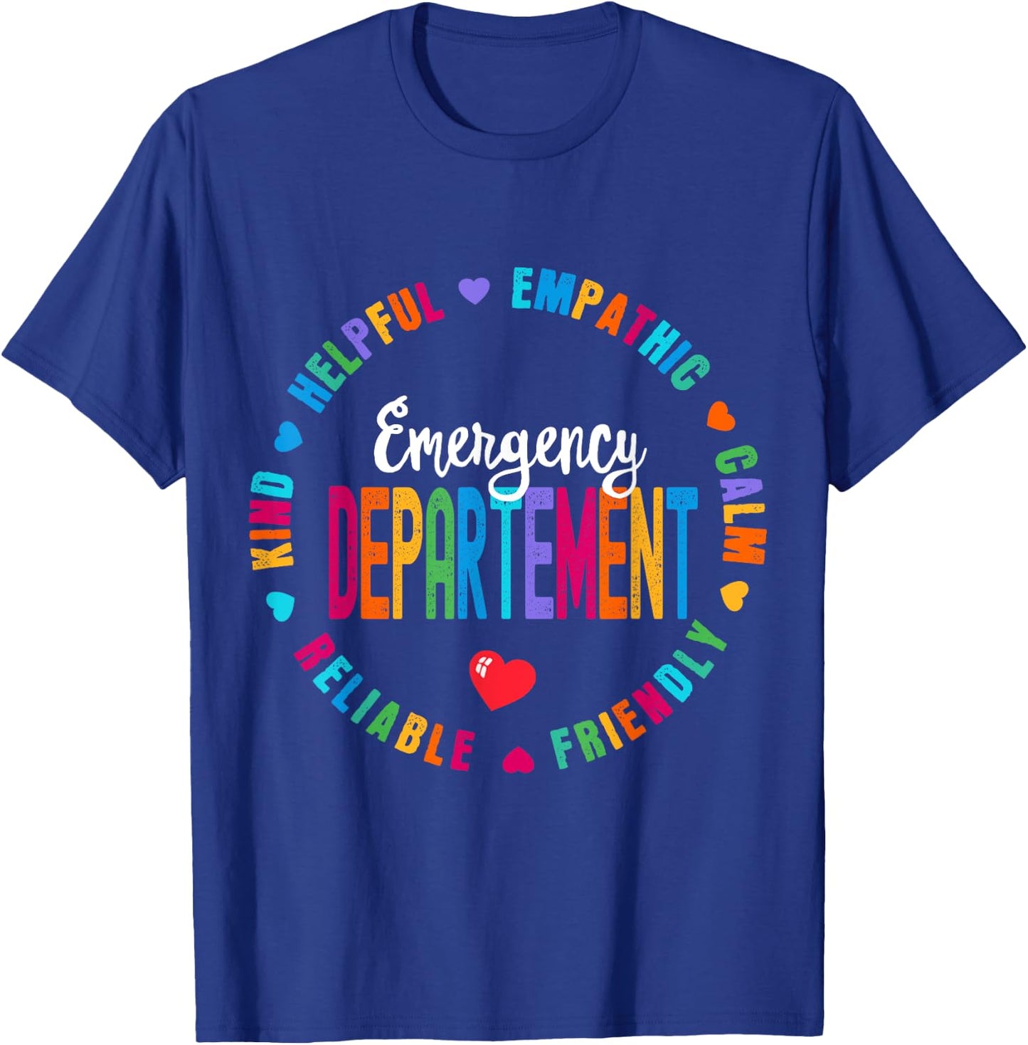 Emergency Department Emergency Room Healthcare Nurse Squad T-Shirt - T-Shirt | Royal