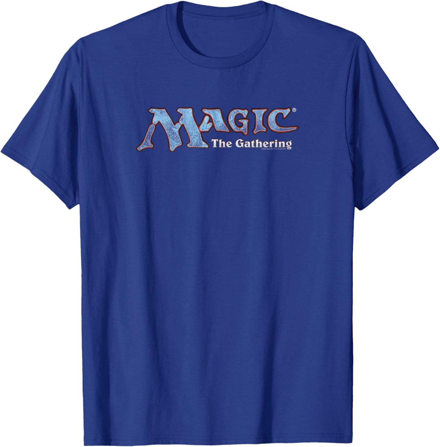 Magic: The Gathering Vintage Logo Line T-Shirt - T-Shirt | Royal
