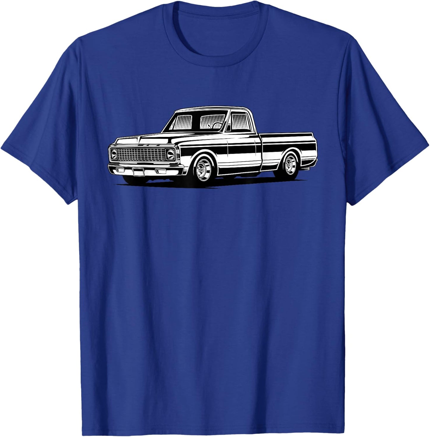 C10 Mini Truck Lowrider Slammed T-Shirt - T-Shirt | Royal