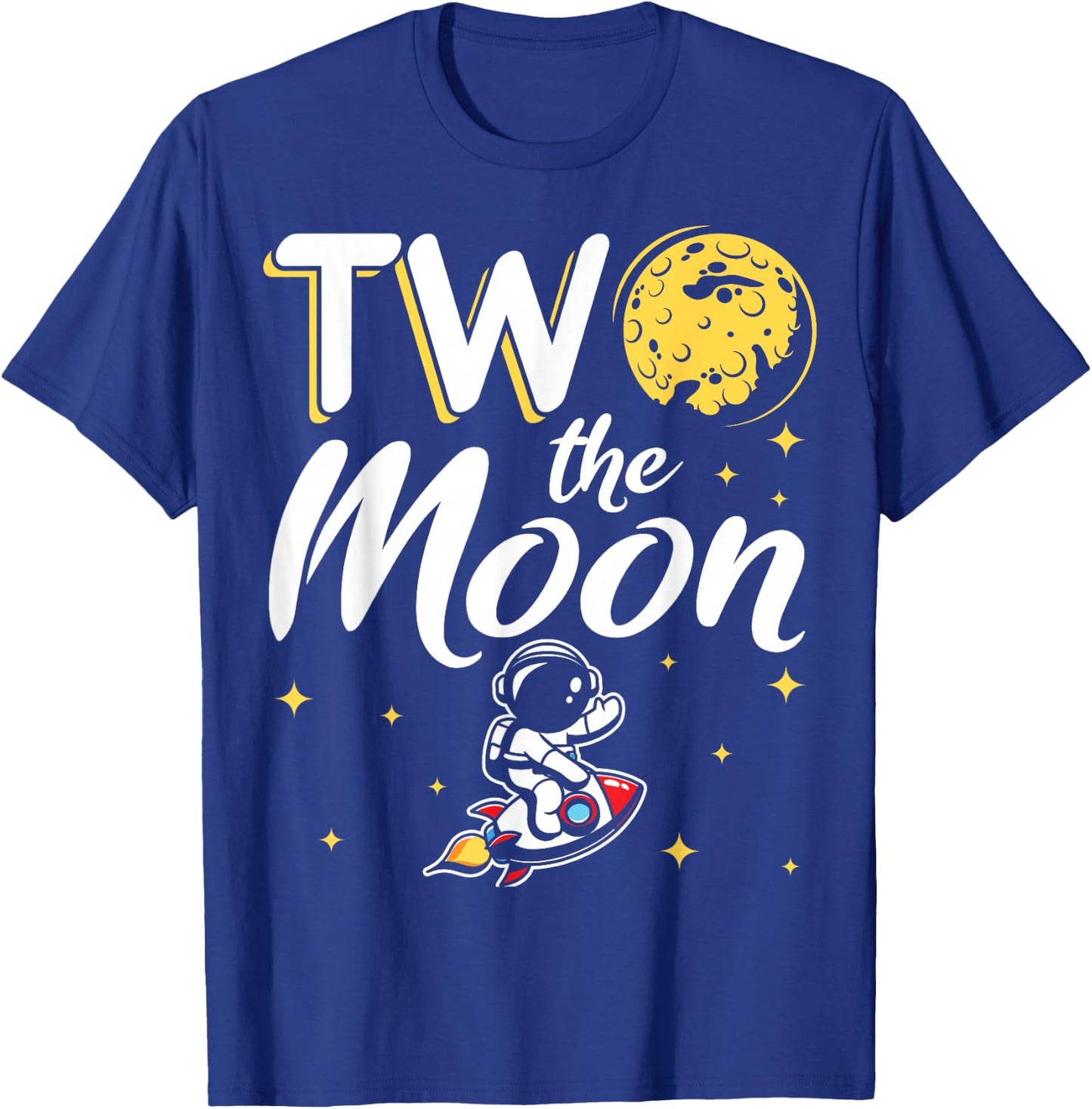 Two Room Two The Moon 2 T-Shirt - T-Shirt | Royal