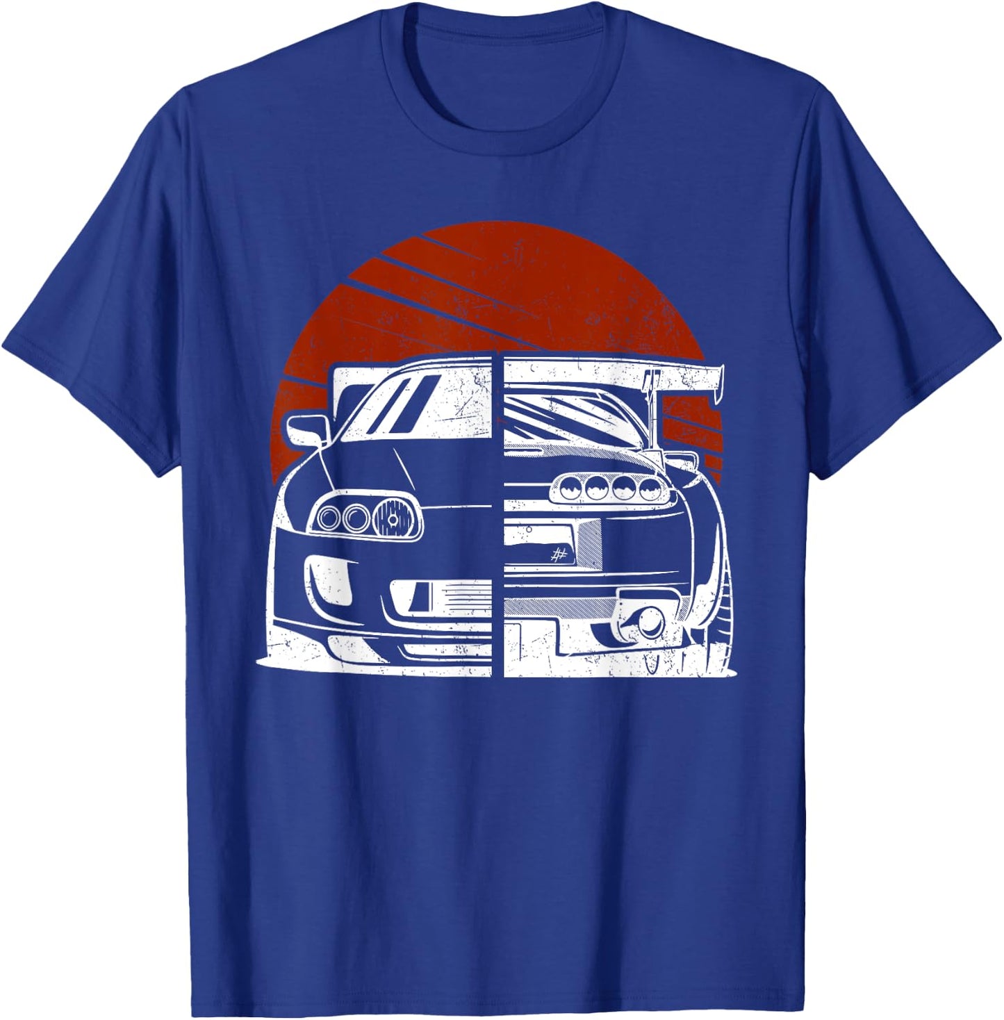 JDM Japan Motorsport Tuning Car Legend 90s T-Shirt - T-Shirt | Royal