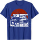 JDM Japan Motorsport Tuning Car Legend 90s T-Shirt - T-Shirt | Royal