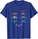 Vintage Drones Pilot Retro FPV Multicopter Quadcopter Racing T-Shirt - T-Shirt | Royal