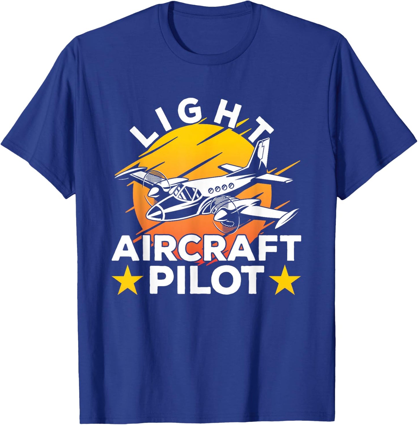 Light Aircraft Pilot Private Small Airplane T-Shirt - T-Shirt | Royal