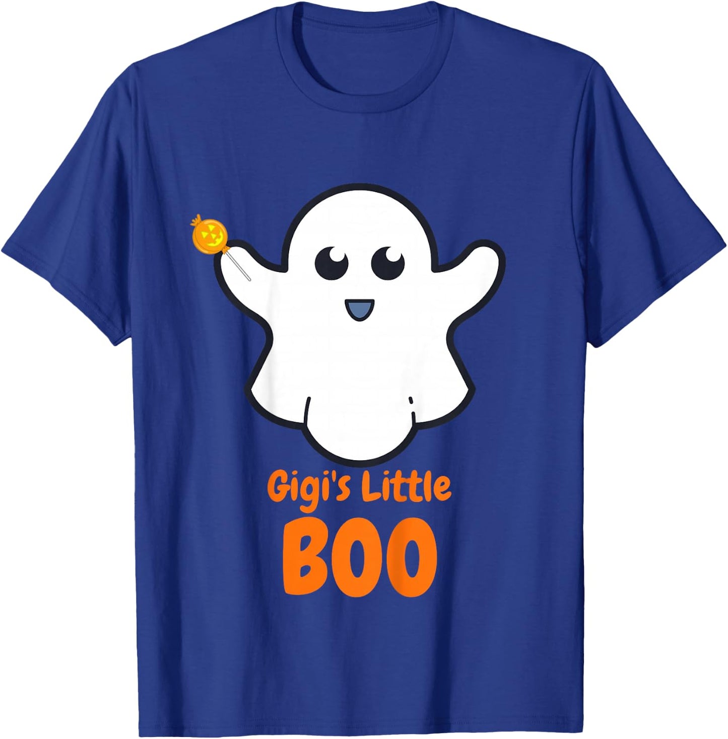 Kids Gigi's Little Boo - Halloween Gift Kids Boys Girls Toddler T-Shirt - T-Shirt | Royal