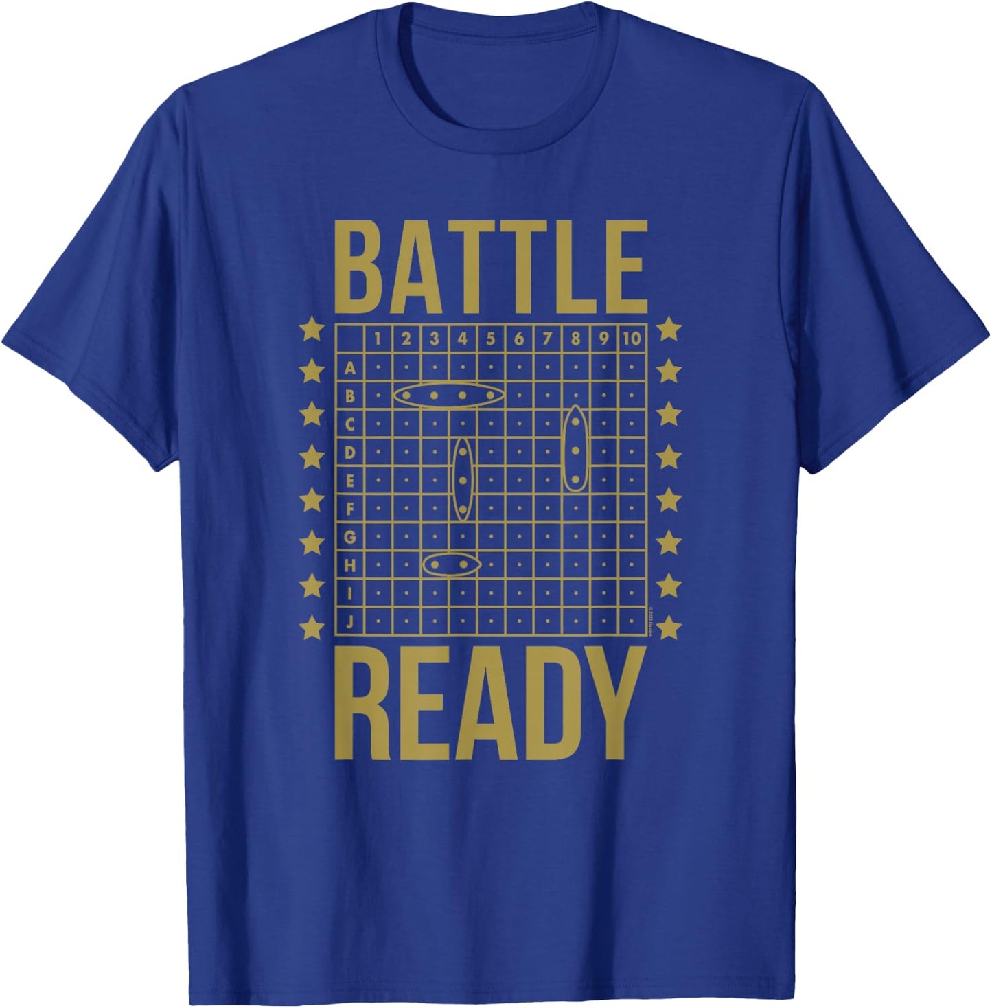 Battleship Battle Ready T-Shirt - T-Shirt | Royal