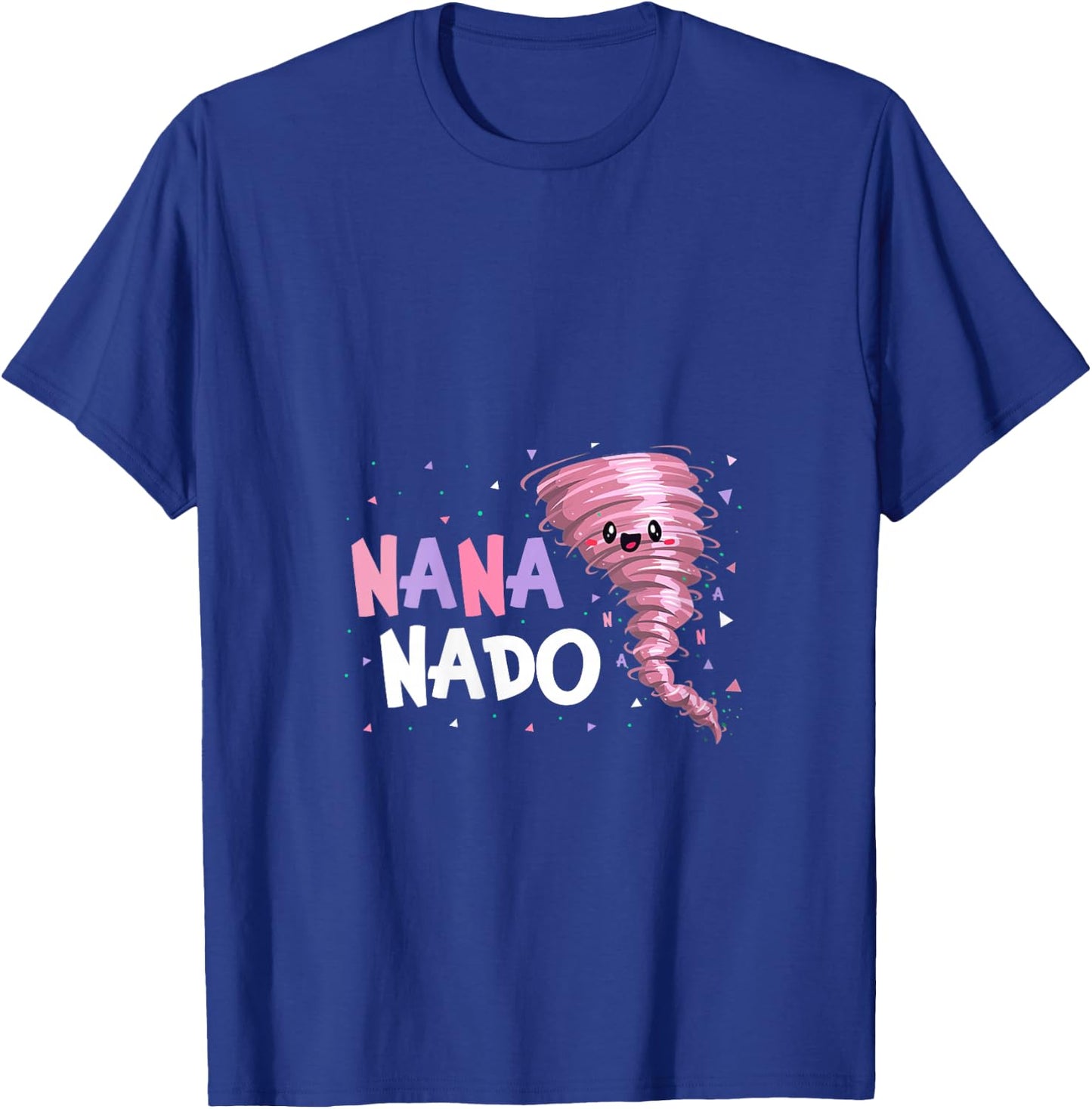 Women's Nana Nado Tornado Birthday Party Decorations Pink Tornado V-Neck T-Shirt - T-Shirt | Royal