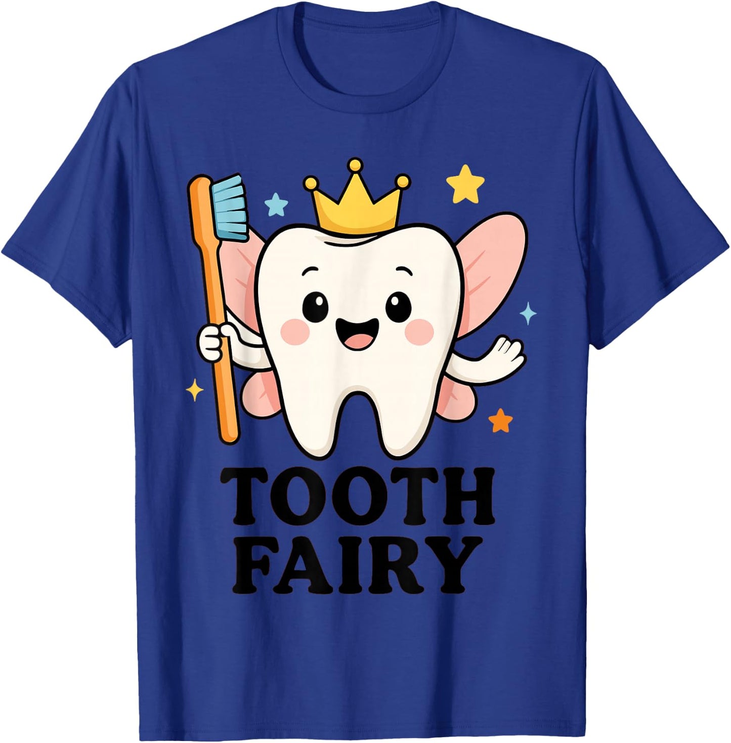 Halloween Tooth Fairy Costume, Cute Spooky Dental Assistant T-Shirt - T-Shirt | Royal
